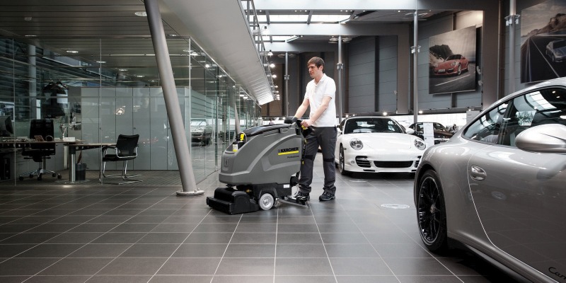 • professional showroom cleaning perth display area gleaming surfaces