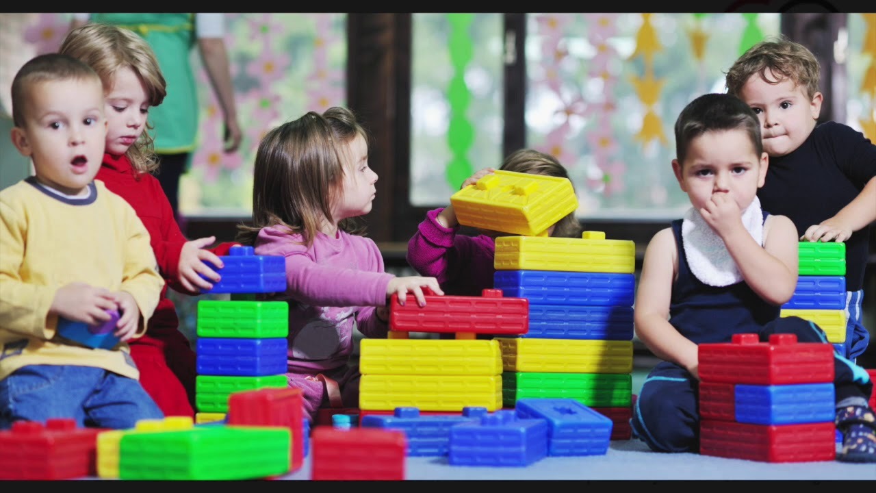 childcare cleaners perth mopping brightly coloured play room floor